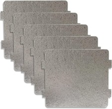 5 Piezas Horno Microondas Piezas Guía de Onda Cubierta Universal Hoja de Mica Horno Microondas R