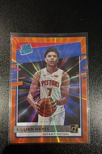 2020-21 Panini Donruss - Rated Rookies - Killian Hayes #204 Orange Laser (RC)