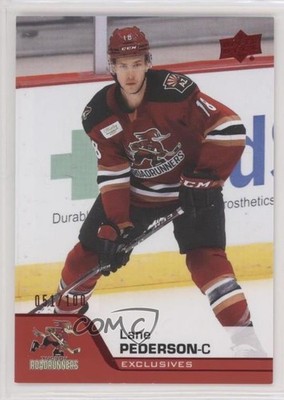 2020-21 Upper Deck AHL Exclusives 51/100 Lane Pederson #4 01ks