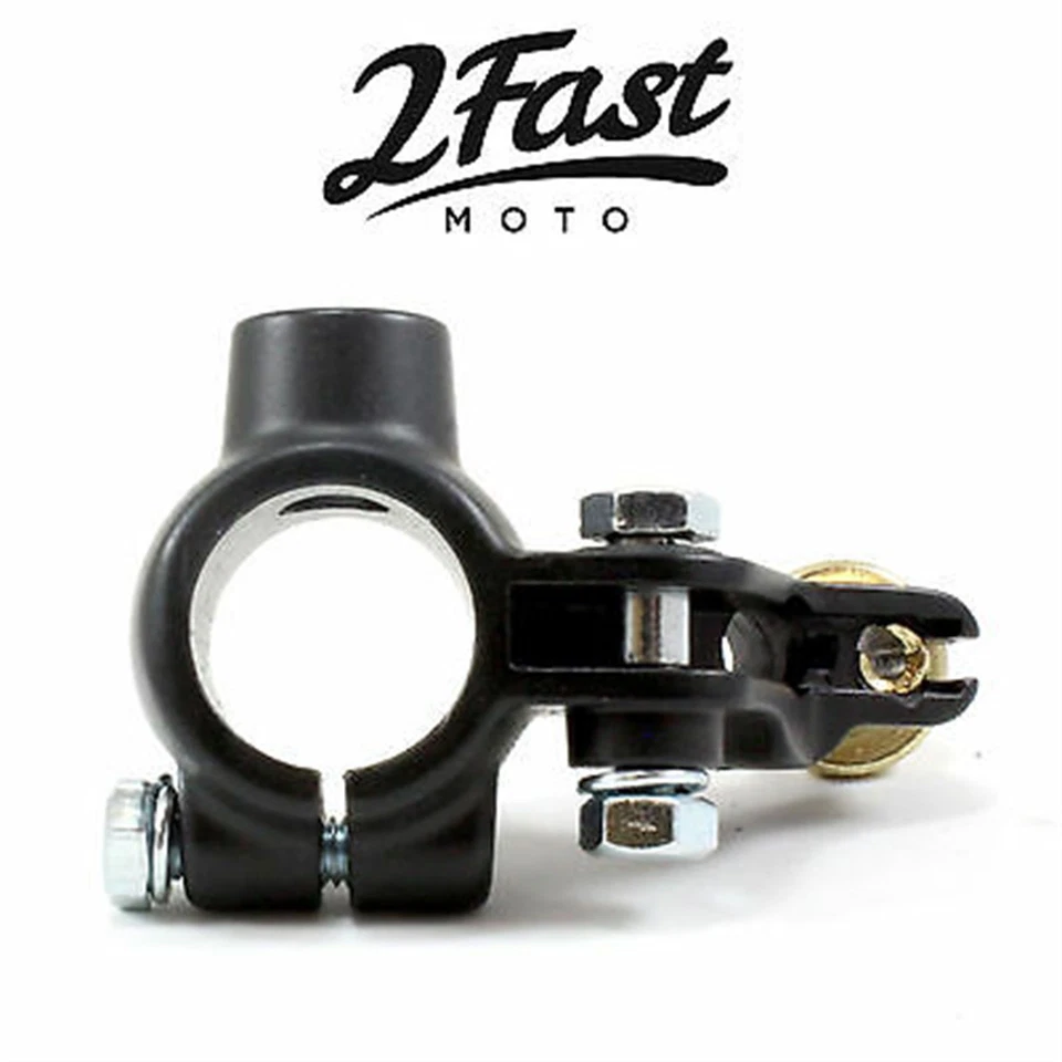 Percha lateral derecha con montaje de espejo retrovisor de 10 mm para Honda CR MT SL XL XR 53171-312-003 Foto 3 de 4