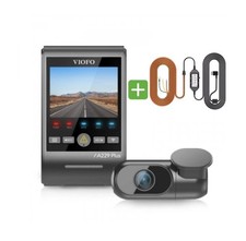 Viofo A229 Plus 2CH + Hardwire Kit Dash Cam Dual Camera (2K Forme + Hinten) GPS
