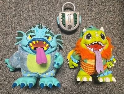 2 Vintage Crate Creatures Surprise Electronic Figure Plus Lock Tested And Works