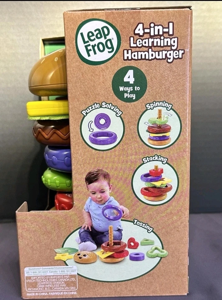 4-in-I Learning Hamburger - Image 4 of 4