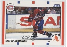 1990-91 Score Stephane Richer #75 0c4
