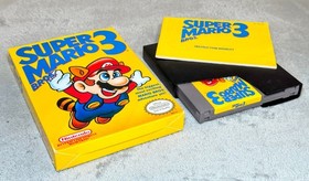 Super Mario Bros. 3  -1990 Nintendo Entertainment System NES, Tested, CIB