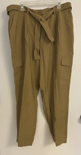 NWT Nine West 80’s Inspired Tapered Leg Pleated Pants Women’s XL High Rise