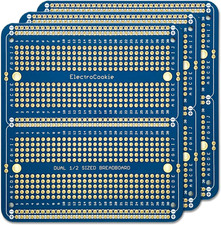 Solderable Breadboard PCB Double Column Board for Projects Compatible for DIY A