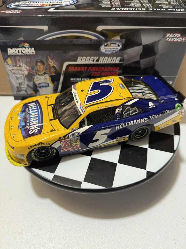 RARO* Kasey Kahne #5 Hellman’s Daytona Win 2014 1/24 Nascar Diecast Foto 2 de 4