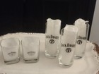 🔥Lot Of 5: Jack Daniel's Glasses - 1903 Gold Medal & Drink Recipes — photo 1