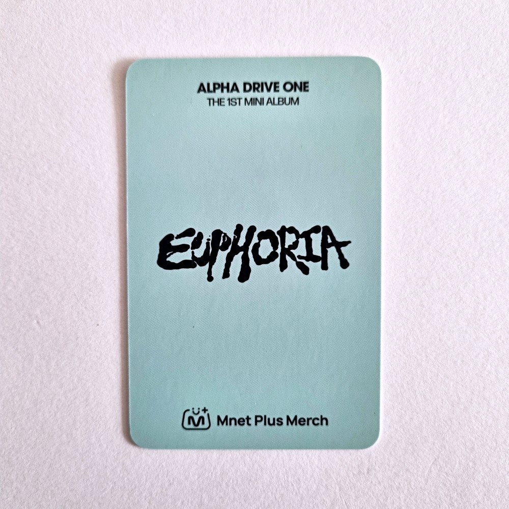 ALPHA DRIVE ONE ALD1 1st Mini Euphoria Mnet Plus Merch video call