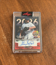Eric Gagne 2025 Leaf Metal Winter Wonderland Auto WW-EG1 Dodgers Rangers 1/1