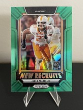 2025 Panini Prizm Draft Picks New Recruits James Pearce Jr. #20 Green Prizm (RC)