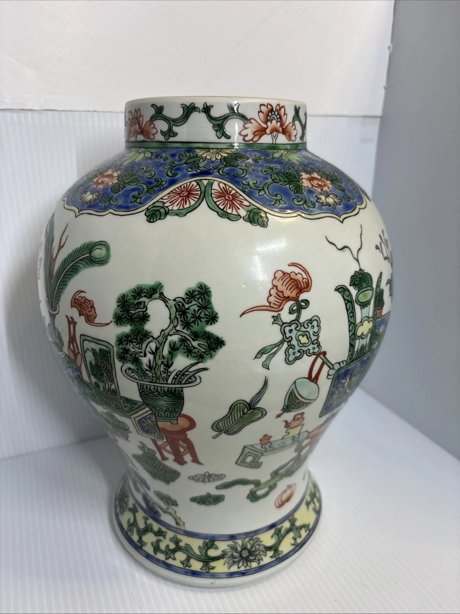 大花瓶中国古董花瓶| eBay