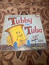 Walt Disney Disneyland Tubby the Tuba Vinyl LP 33 Record 1963