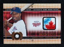 2005 Fleer Patchworks Patchworks Patch 14/99 Shannon Stewart #PW-SS Patch n8a