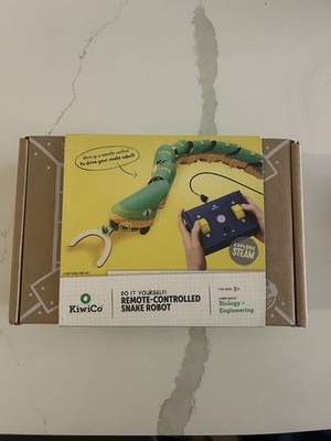 KiwiCo Remote Controlled Snake Robot - Biology & Engineering Kit, Brand New 