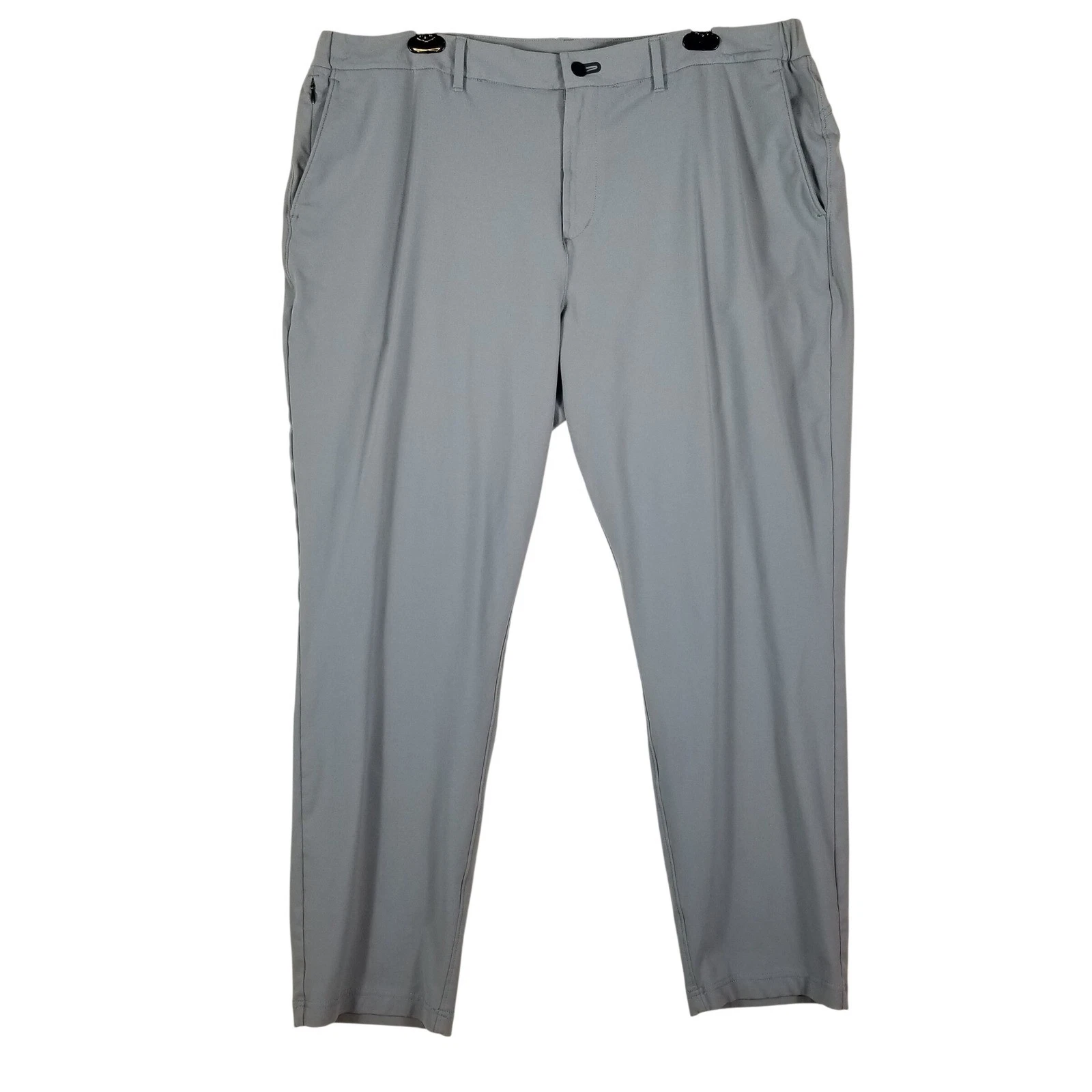 Public Rec All Day Every Day Pants Mens 42x30 Grey Performance Tapered Chino