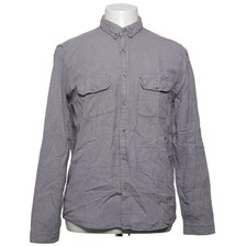 Shore Leave, Flanellhemd, Größe: L, Grau, Flanell, Herren #cth