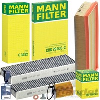Mann Filter Inspektionspaket Passend FüR Peugeot Partner+Tepee 1.6 HDI 75+109 PS