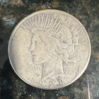 1923 Peace Silver Dollar $1 Silver Coin Philadelphia No Mint Mark