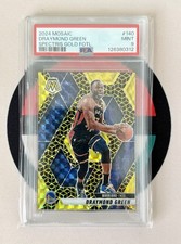 2024-25 Panini Mosaic - Draymond Green #140 Spectris Gold Mosaic Prizm /10