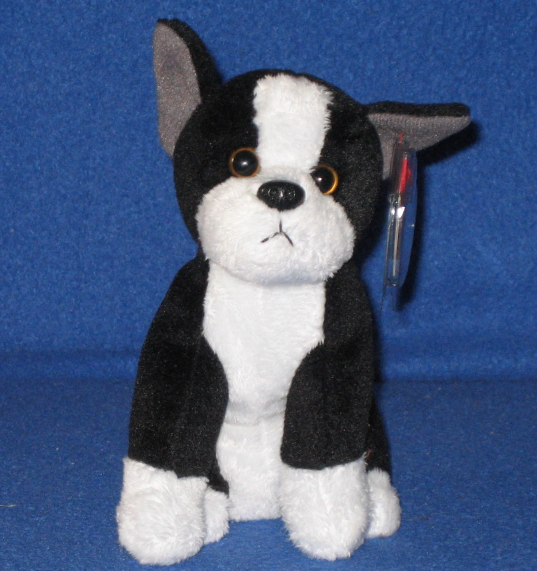 Boston terrier top beanie baby