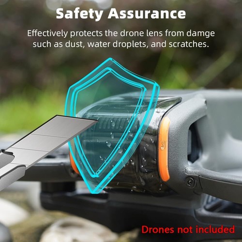Highly Durable and Secure Snap - On Lens Protector Compatible with DJI AVATA 2 - Picture 3 of 7