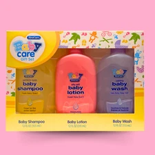 XtraCare Baby Care Gift Set – Shampoo, Lotion & Wash, 12 fl oz Each