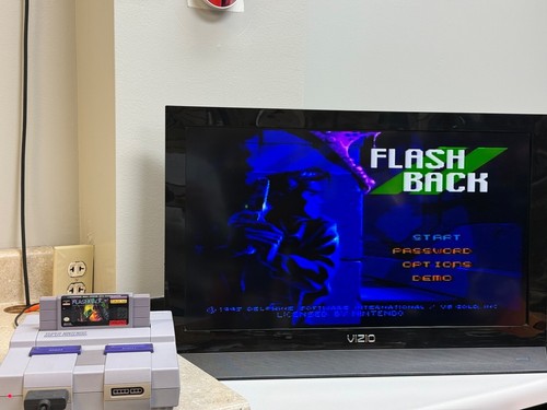 SNES Flashback The Quest for Identity - Authentic Game, Tested - Picture 6 of 8