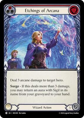 その他 Flesh and Blood will of arcana RF ROS] Will of Arcana : r/FleshandBloodTCG