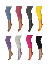 M&auml;dchenleggings Kinderleggins d&uuml;nne Leggings unifarben mit Spitze