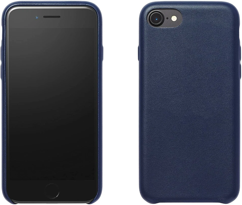 AmazonBasics Slim Case for iPhone 8 / iPhone 7 - Black, Navy Blue - Image 2 of 4