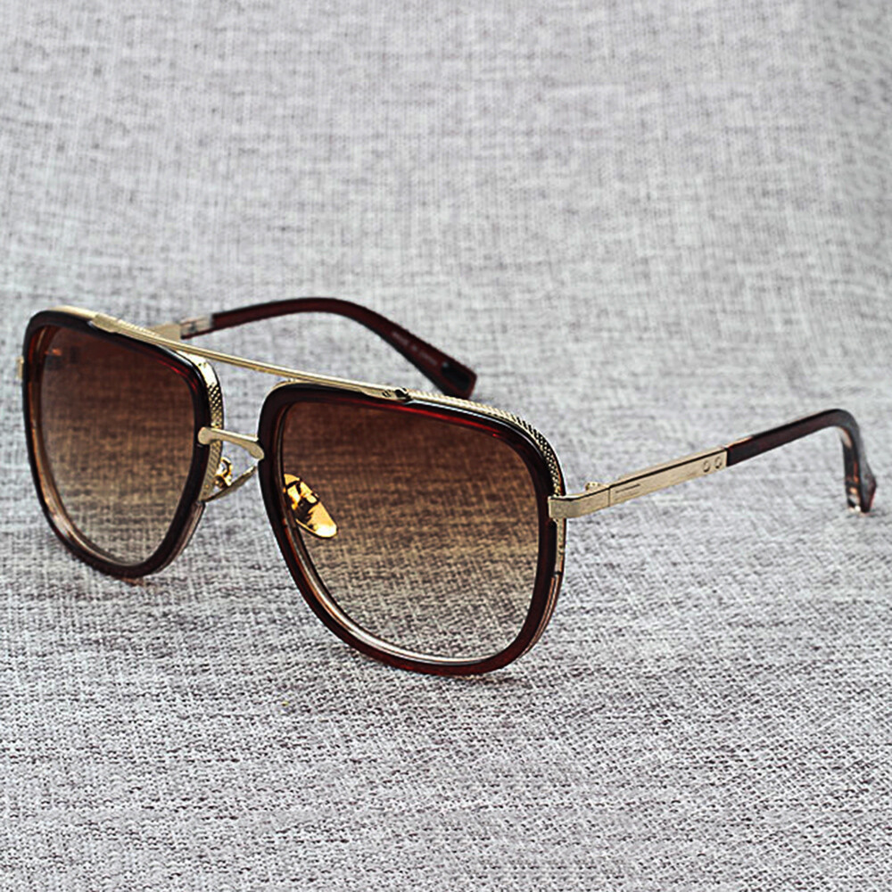 Square Pilot Sunglasses Classic Retro Men Women Hip Hop  display picture 3