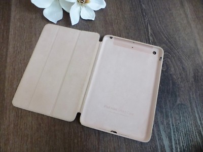APPLE  Orig. iPad Mini 1 2 Smart Cover Case Hülle Tasche stone beige grau NP69 