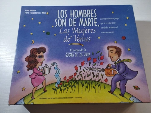 Men Are From Mars Women Of Venus - John Gray Mattel ESP Board Game
