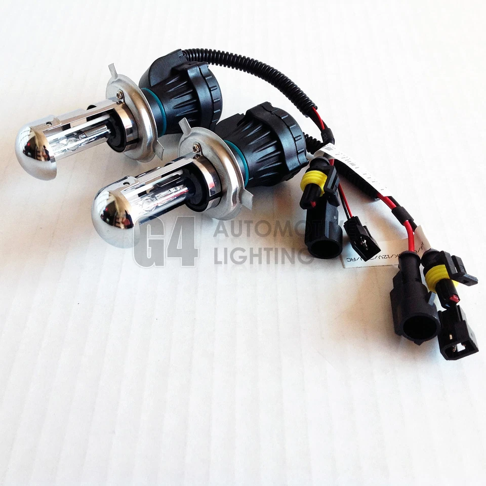 2x NEW Bi-Xenon H4 9003 HB2 HID Bulbs AC 35W Hi/Lo H/L Dual Beam Headlight - Image 2 of 4