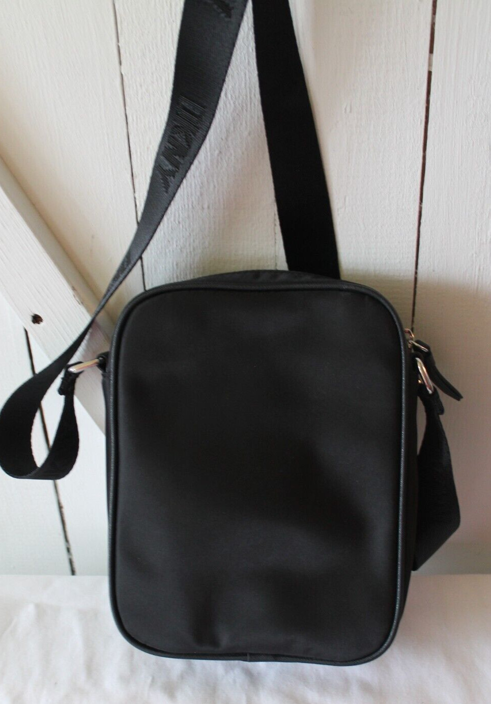 DKNY Women Gigi Flight Bag Crossbody BLACK Double Zip… Gem