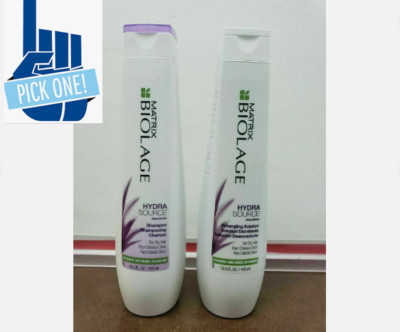 Matrix Biolage Hydrasource Shampoo & Detangling Solution 13 oz Duo Choose