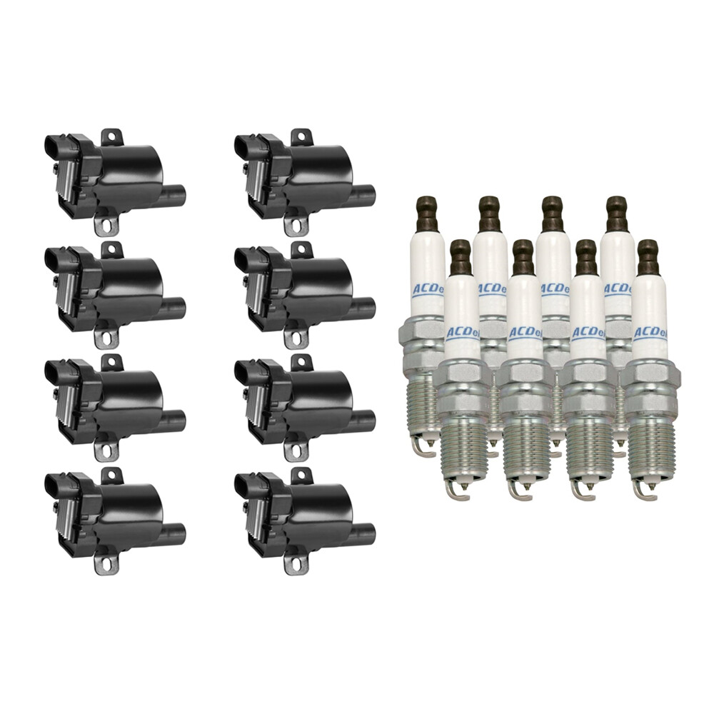 UF262 Ignition Coils Kits  41-962 Spark Plugs For Chevrolet GMC