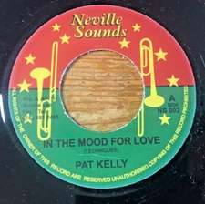 Pat Kelly In The Mood For Love 45 rpm Vinyl 7" Reggae Lennox Brown Neville