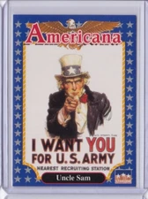 1992 Starline Americana #155 UNCLE SAM (ID4)