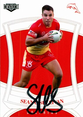 Signed 2023 Dolphins NRL TLA Elite Card - Sean O'Sullivan
