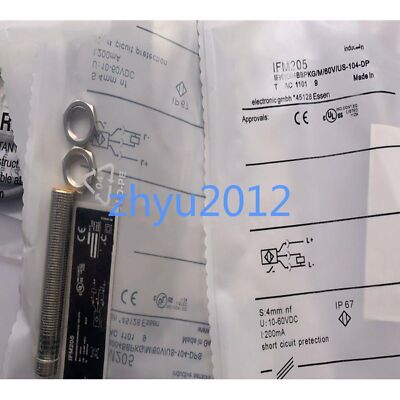 100% Test IFM IFM205 10-60VDC Inductive Proximity Switch Sensor NewKD