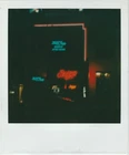 Vintage Polaroid SX-70 Photo, Pandora's Box Neon Sign Chicago Gay Disco