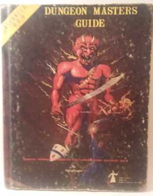 Advanced Dungeons & Dragons Dungeon Masters Guide 6th Alpha Revised Edition 1979