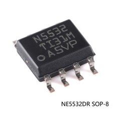 Quality NE5532DR SOP-8 SMD Dual Low-Noise Operational Amplifiers Op-Amp TI IC