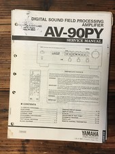 Yamaha AV-90PY Amplifier Service Manual Original 