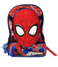 spiderman backpack and lunchbox
