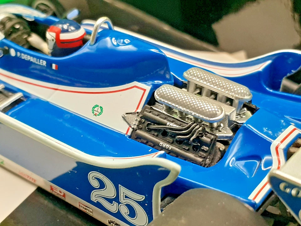 LIGIER FORD JS11 P. DEPAILLER SPANISH GP 1979 LIMITED 1728 pcs 1/43 minichamps - Immagine 4 di 4