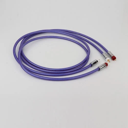 Par de cables de interconexión de audio enchapados en oro de 24K OCC de alta gama - Imagen 6 de 6